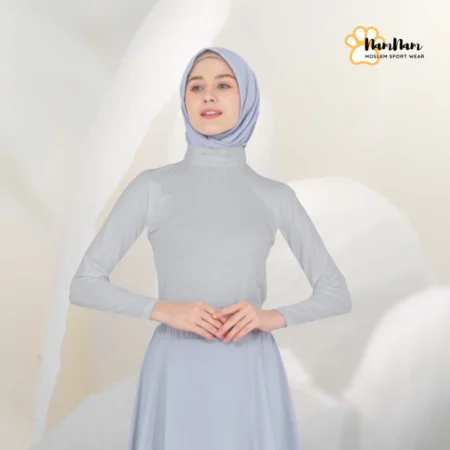 Manset Inner Baju Tangan Panjang Wanita Dalaman Olahraga