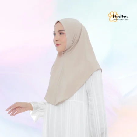 Jilbab Hijab Instan Jasmine Jersey Tanpa Pad