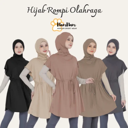 Hijab Rompi Serut